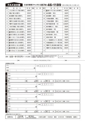 広報部 こぶしの里専用通貨 こぶｃ 七宗食品 こぶしの里